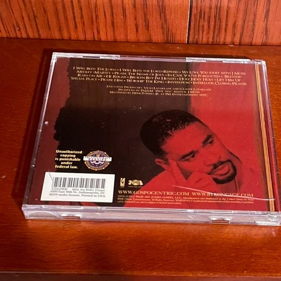 EUC Byron Cage’s 2nd Solo CD “Purpose An Invitation To Worship” Released in 2005 - Picture 4 of 6